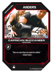 Anders, Caprican Buccaneer